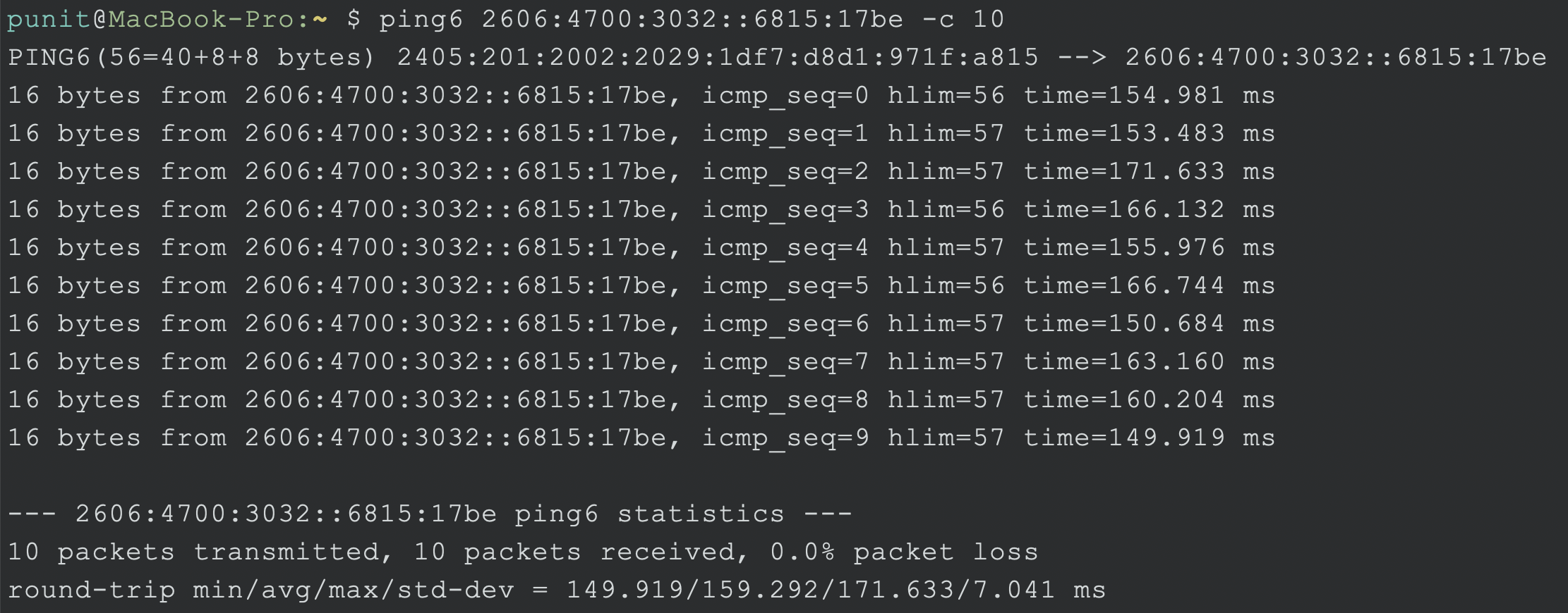 Measuring the latency to the serving Cloudflare instance Measuring the latency to the serving Cloudflare instance