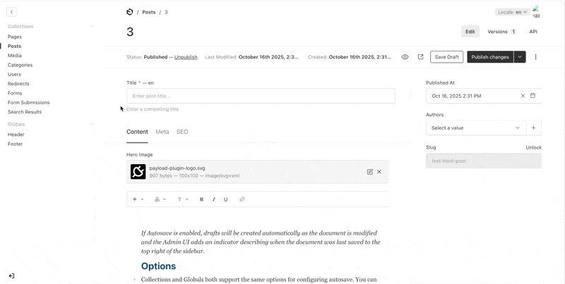 Managing content translations with Payload v3 (v3.59.1) Managing content translations with Payload v3 (v3.59.1)